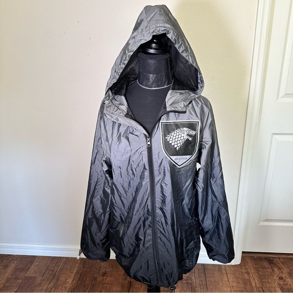 Game of Thrones House Stark Men’s Windbreaker XS